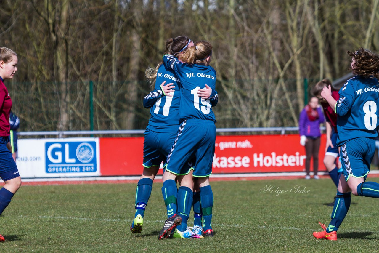 Bild 191 - B-Juniorinnen VfL Oldesloe - Krummesser SV _ Ergebnis: 4:0